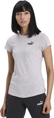 Футболка жіноча Puma Women Solid Round Neck Grey T-Shirt (85178604), S, WHS, 10% - 20%, 1-2 дні