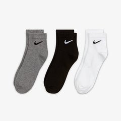 Шкарпетки Nike U Nk Everyday Ltwt Ankle 3Pr (SX7677-964), 38-42, WHS, 10% - 20%, 1-2 дні