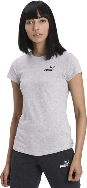 Футболка женская Puma Women Solid Round Neck Grey T-Shirt (85178604), S, WHS, 10% - 20%, 1-2 дня