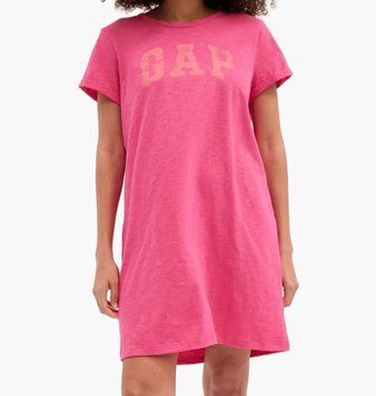 Платье женское Gap V-Ss Me Logo Pink (554693-00), S, WHS, 10% - 20%, 1-2 дня