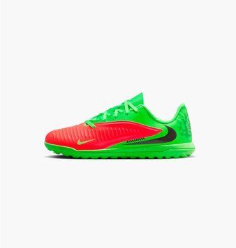Сороконіжки дитячі Nike Jr Phantom 6 Low Club Tf Eh Green/Orange (IO9550-603), 32, WHS, 1-2 дні