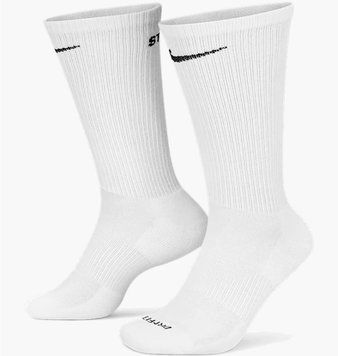 Шкарпетки Nike By Stussy Everyday Plus Cushioned Crew Socks (DH6155-100), 46-50, WHS, < 10%, 1-2 дні