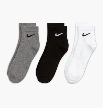 Шкарпетки Nike U Nk Everyday Ltwt Ankle 3Pr (SX7677-964), 38-42, WHS, 30% - 40%, 1-2 дні
