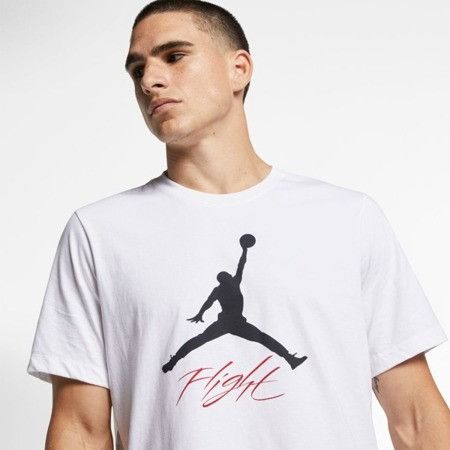 Футболка чоловіча Jordan Jumpman Flight Men's T-Shirt (AO0664-100), S, OFC, 30% - 40%, 1-2 дні