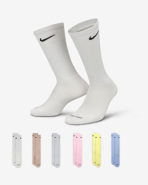 Носки Nike Everyday Plus Cushioned Training Crew Socks (6 Pairs) (SX6897-906), 38-42, WHS, < 10%, 1-2 дня