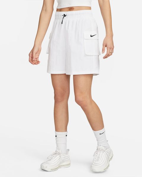 Шорти жіночі Nike Sportswear Essential Woven High-Rise Shorts (DM6247-100), L, WHS, 30% - 40%, 1-2 дні