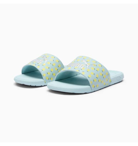 Тапочки жіночі Puma Cool Cat 2.0 Lemon Slides Turquoise (395655-02), 37, WHS, < 10%, 1-2 дні
