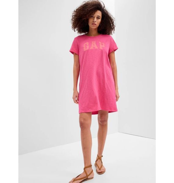 Плаття жіноче Gap V-Ss Me Logo Pink (554693-00), S, WHS, 10% - 20%, 1-2 дні