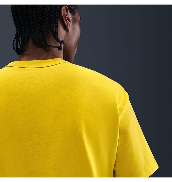 Футболка чоловіча Nike Sw Premium Essential Yellow (DO7392-726), L, WHS, 20% - 30%, 1-2 дні