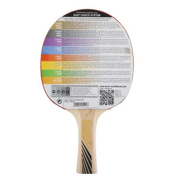 Теннисная ракетка Donic Legends (705221), One Size, WHS, < 10%, 1-2 дня