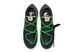Фотография Кроссовки мужские Nike Blazer Low X Off-White™️ 'Black And Electro Green' (DH7863-001) 5 из 5 в Ideal Sport