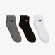 Фотографія Шкарпетки Nike U Nk Everyday Ltwt Ankle 3Pr (SX7677-964) 2 з 4 в Ideal Sport