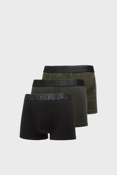 Трусы-боксерки мужские Under Armour Performance Cotton - Print 3 In (1383892-392), LG, OFC, 1-2 дня