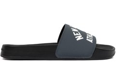 Тапочки мужские New Balance 200 Slide Black/Gray (SMF200J3), 42.5, WHS, 1-2 дня