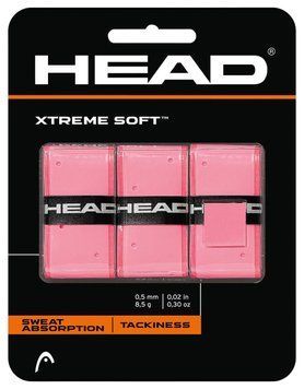Обмотка для тенісної ракетки Head Xtremesoft Grip Overwrap (285-104-PINK), 3 UNITS, WHS, 1-2 дні
