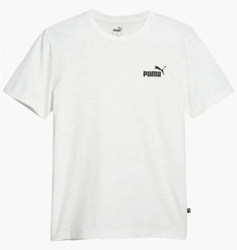 Футболка мужская Puma Ess No. 1 White (677463-02), L, WHS, 10% - 20%, 1-2 дня