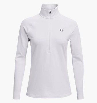 Кофта жіночі Under Armour 1/2 Zip White (1368699-100), L, WHS, < 10%, 1-2 дні