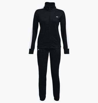 Спортивний костюм жіночий Under Armour Tricot Tracksuit Black (1365147-001), MD, OFC, 20% - 30%, 1-2 дні