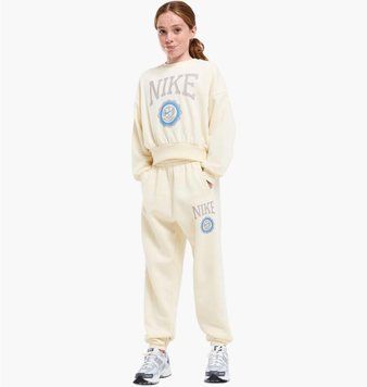 Спортивный костюм детской Nike Sportswear Club Fleece Beige (HJ3371-113__HJ3374-113), XL, WHS, < 10%, 1-2 дня