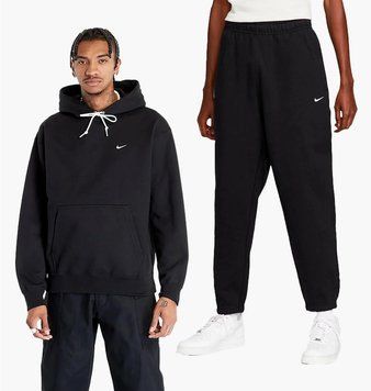 Спортивный костюм мужской Nike Solo Swoosh Fleece (DX1355-010&DX1364-010), XL, WHS, 1-2 дня