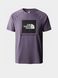 Фотографія Футболка чоловіча The North Face Raglan Redbox T-Shirt Violet (NF0A3BQON141) 1 з 2 в Ideal Sport
