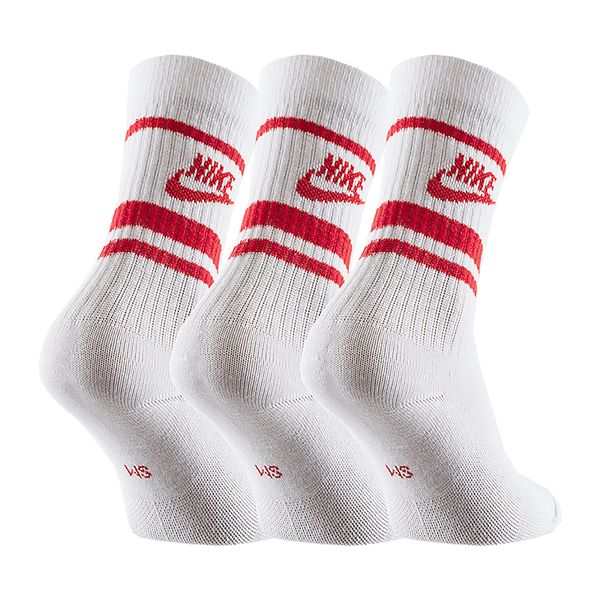 Шкарпетки Nike U Nk Crew Nsw Essential Stripe (CQ0301-102), 46-50, WHS, 1-2 дні