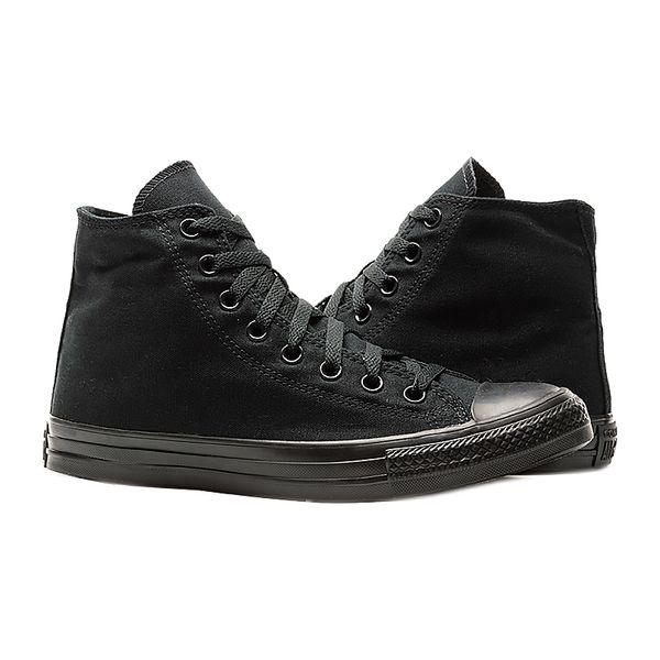 Кеди унісекс Converse C Taylor A/S Hi Blk Mono (M3310C), 37, WHS, 1-2 дні