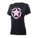 Фотография Футболка женская Jeep T-Shirt Oversize Star Striped Print Turn (O102613-B000) 1 из 3 в Ideal Sport