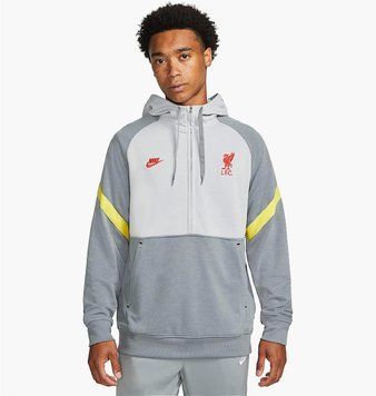 Кофта чоловіча Nike Liverpool Fc Travel Fleece Grey (DB7824-016), S, WHS, 40% - 50%, 1-2 дні