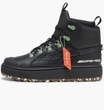 Черевики унісекс Puma Mercedes-Amg Ren Black (307955-01), 42, WHS, < 10%, 1-2 дні