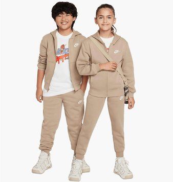 Спортивный костюм детской Nike Sportswear Club Fleece Tracksuit Beige (FD3114-247), L, WHS, 10% - 20%, 1-2 дня