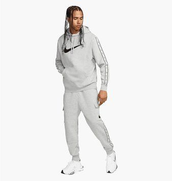 Спортивный костюм мужской Nike Sportswear Repeat Fleece Grey (DX2028-063__DX2030-063), S, WHS, 10% - 20%, 1-2 дня