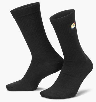 Шкарпетки Nike U Nk Ed Ess Crew (DR9752-010), 38-42, WHS, 40% - 50%, 1-2 дні