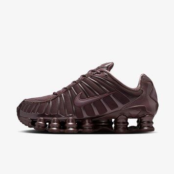 Кроссовки женские Nike Shox T L Womens Shoes Black/Violet (IB1087-500), 38, WHS, 1-2 дня