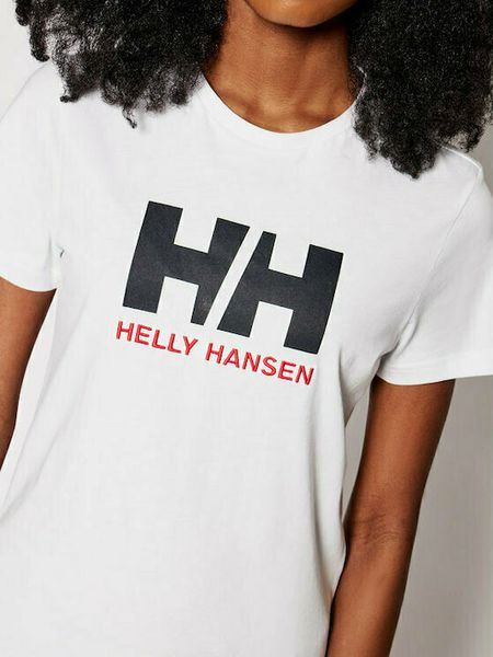 Футболка жіноча Helly Hansen Hh Logo T-Shirt (34112-001), XS, WHS, 30% - 40%, 1-2 дні