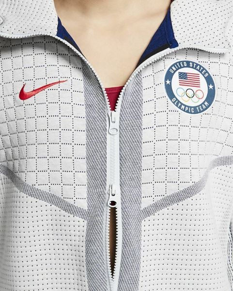 Кофта женские Nike Tech Fleece Full Zip Team Usa Olympic Hoodie (CT2582-043), XS, WHS, 10% - 20%, 1-2 дня