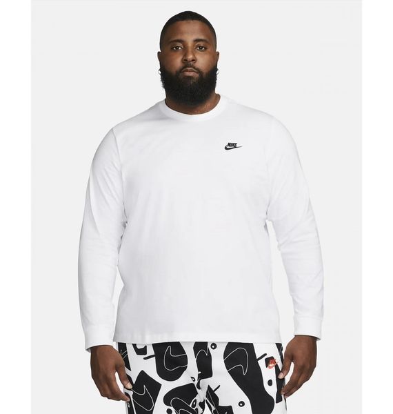 Кофта чоловіча Nike Nsw Club Tee Ls (AR5193-100), XL, WHS, < 10%, 1-2 дні