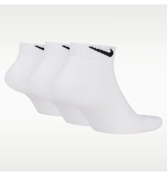 Шкарпетки Nike Everyday Plus Cushion Low White (SX7040-100), L, WHS, 1-2 дні