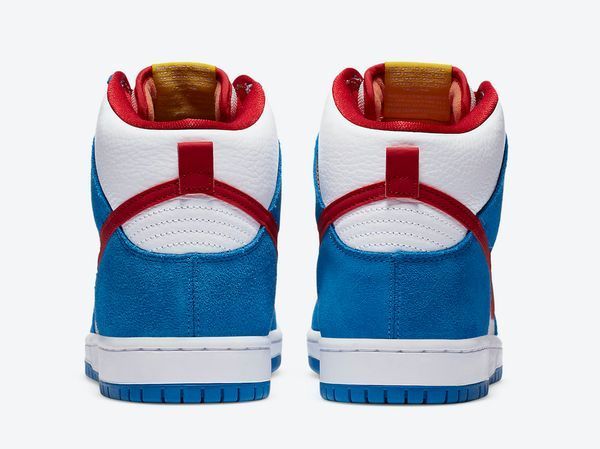 Кроссовки мужские Nike Sb Dunk High &ldquo;Doraemon&rdquo; (CI2692-400), 45, WHS, 10% - 20%, 1-2 дня