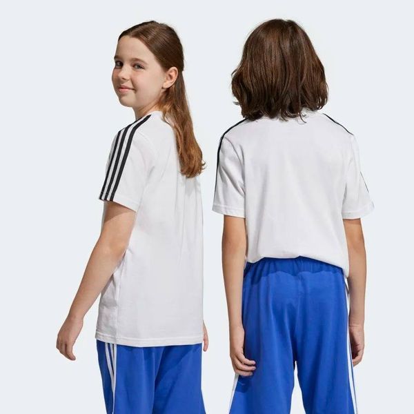 Футболка дитяча Adidas Essentials 3-Stripes Cotton Tee (IC0605), 128 CM, WHS, 1-2 дні