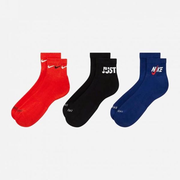 Шкарпетки Nike Everyday Plus Cush Ankle (DH3827-905), 38-42, WHS, 10% - 20%, 1-2 дні