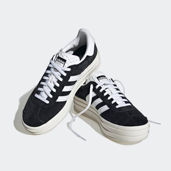 Кроссовки женские Adidas Gazelle Bold Shoes Black (HQ6912), 40(2/3), WHS, 10% - 20%, 1-2 дня