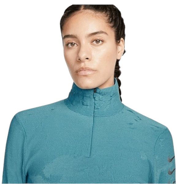 Кофта женские Nike Therma-Fit Adv Run Division Turquois (FN2261-440), S, WHS, 10% - 20%, 1-2 дня
