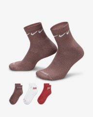 Шкарпетки Nike Everyday Plus Cushioned (3 Pairs) (DH3827-909), 38-42, WHS, 30% - 40%, 1-2 дні