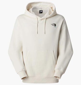 Кофта унісекс The North Face Italy Relaxed Hoodie White (NF0A8F2V), L, WHS, 1-2 дні