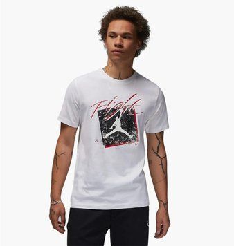 Футболка чоловіча Jordan Graphic (DX9593-100), M, WHS, 20% - 30%, 1-2 дні