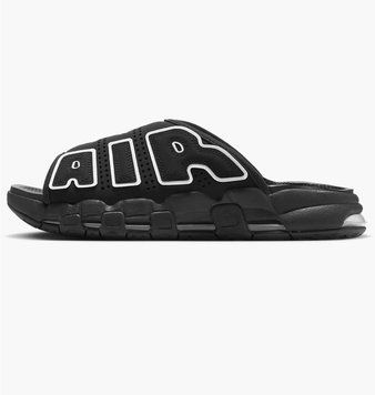 Тапочки мужские Nike Air More Uptempo Black (DV2132-001), 40, WHS, < 10%, 1-2 дня