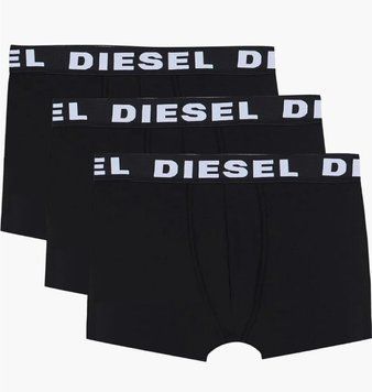 Труси-боксерки чоловічі Diesel (3 ) Black (A19800-RIKBD-E4101), M, WHS, 1-2 дні