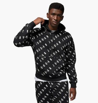 Кофта мужская Jordan Essentials Aop Fleece Pullover (DV7640-010), L, WHS, 30% - 40%, 1-2 дня
