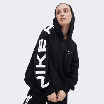 Кофта женские Nike W Nsw Air Flc Os Fz Hd (FB8047-010&FB8051-010), M, WHS, 1-2 дня